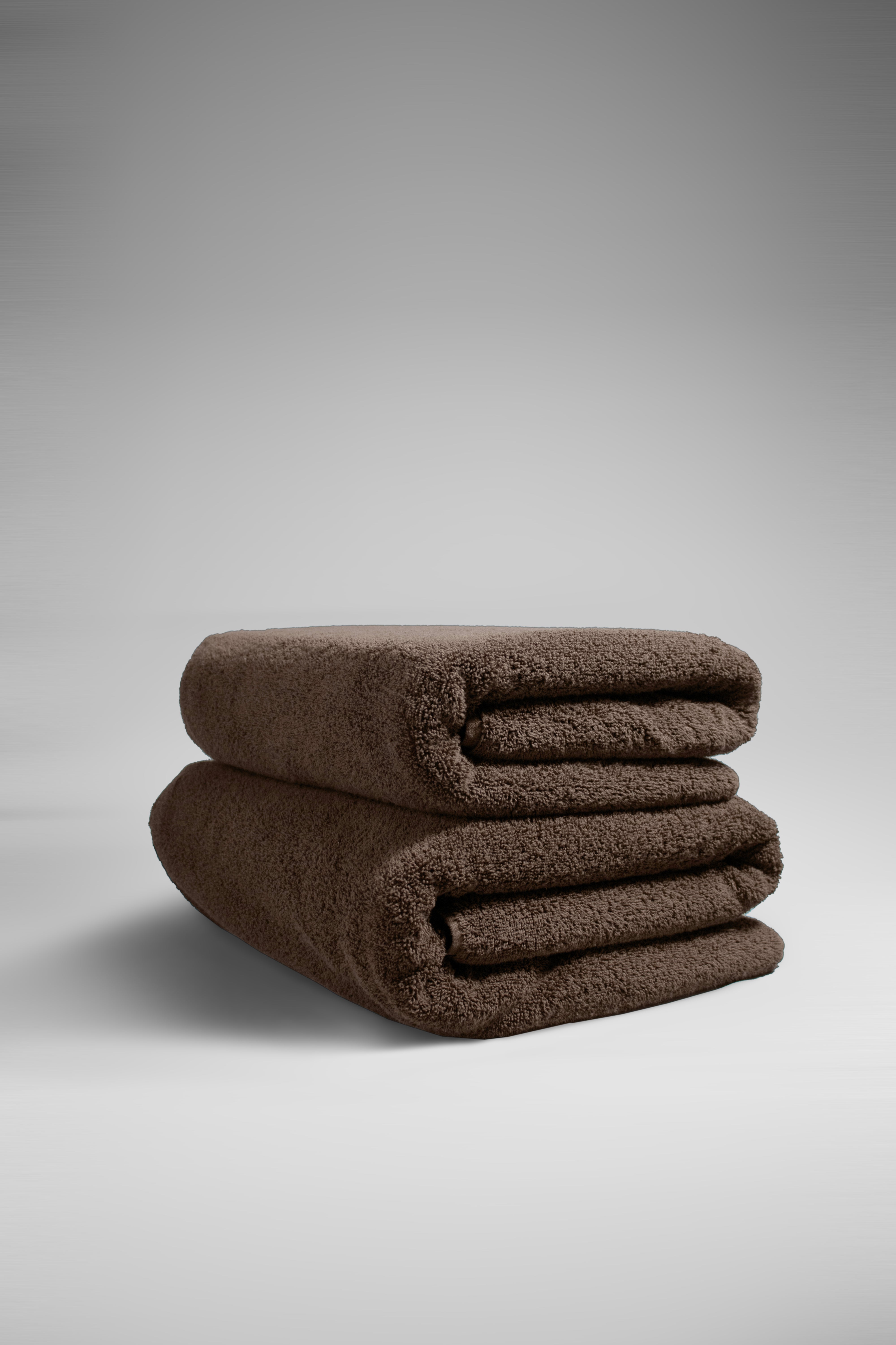 The Timber Towel-big bath towel-Turkish towel-corner view